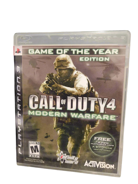 CALL OF DUTY MODERN WARFARE 4 GAME OF YEAR EDITION