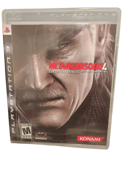 METAL GEAR SOLID 4 GUN OF THE PATRIOTS