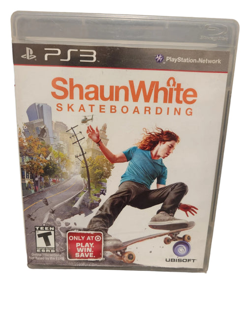 SHAUN WHITE SKATEBOARDING