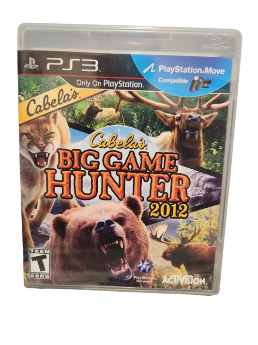 CABELAS BIG GAME HUNTER 2012