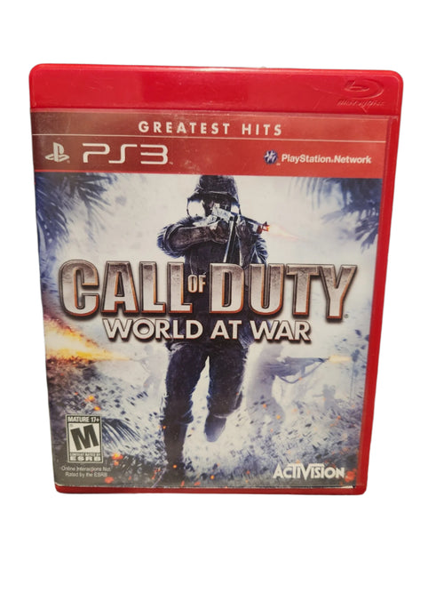 CALL OF DUTY WORLD AT WAR GREATEST HITS