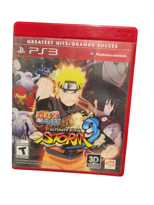 NARUTO SHIPPUDEN ULTIMATE NINJA STORM 3 GREATEST HITS