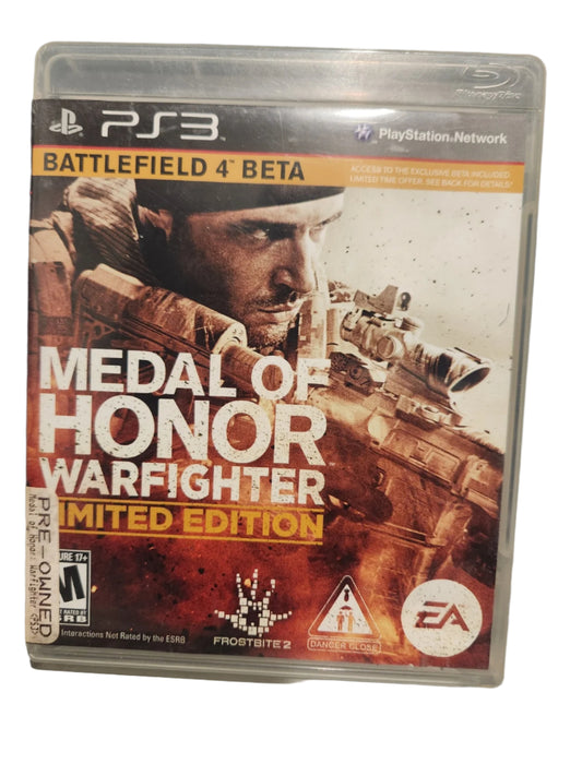 MEDAL OF HONOR WARFIGHTER LIMITED EDITION