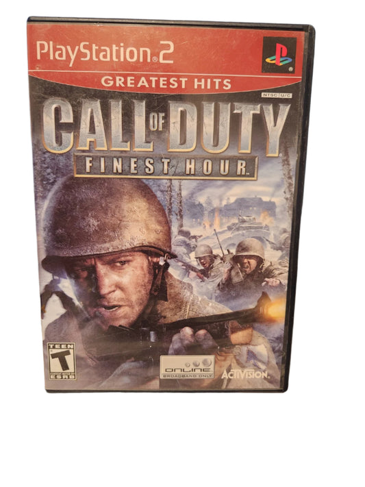 CALL OF DUTY FINEST HOUR GREATEST HITS